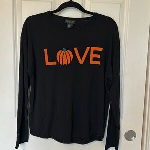 Rachel Zoe Pumpkin Love cashmere blend sweater